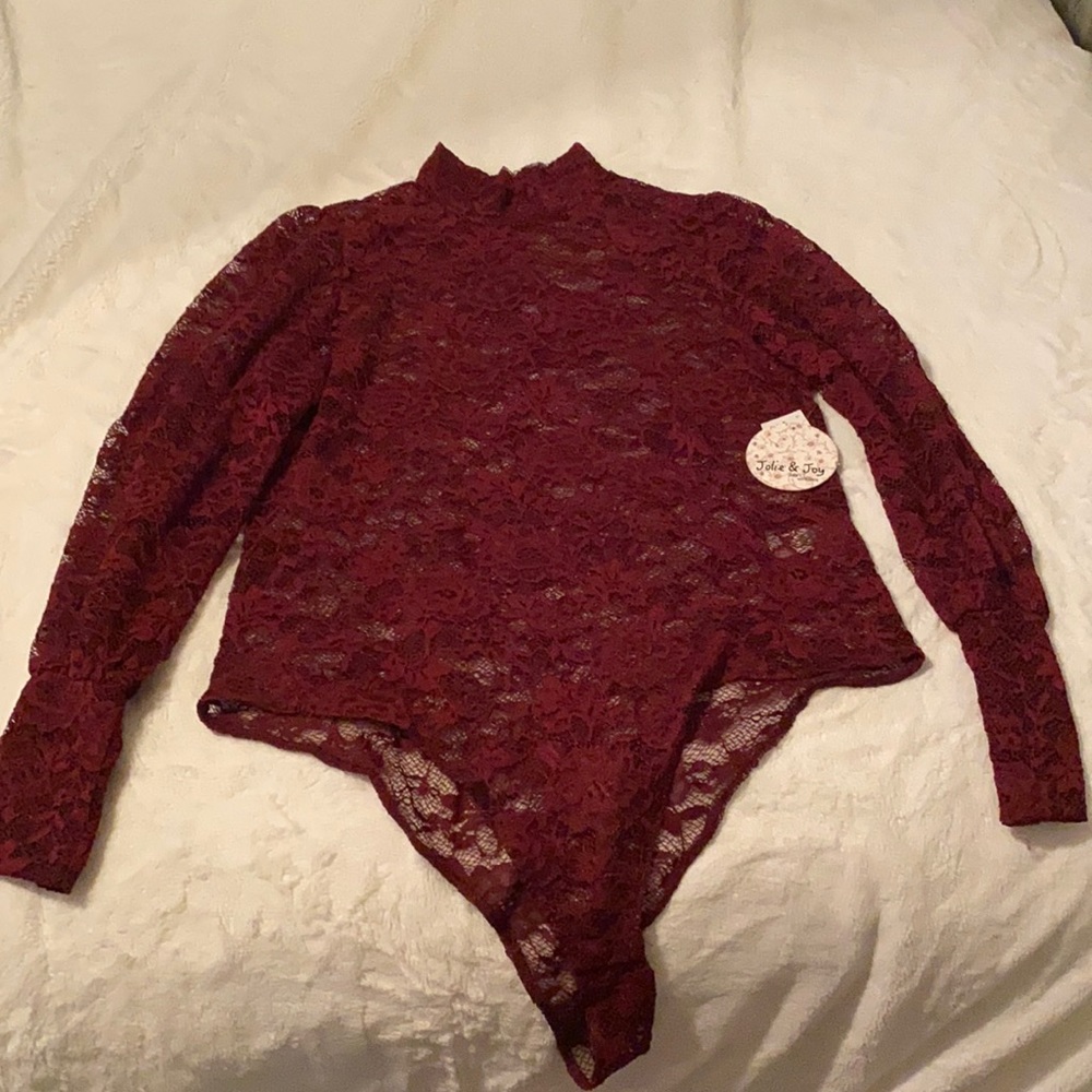 Lace leotard